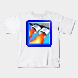 Orange Boost Sprite Kids T-Shirt